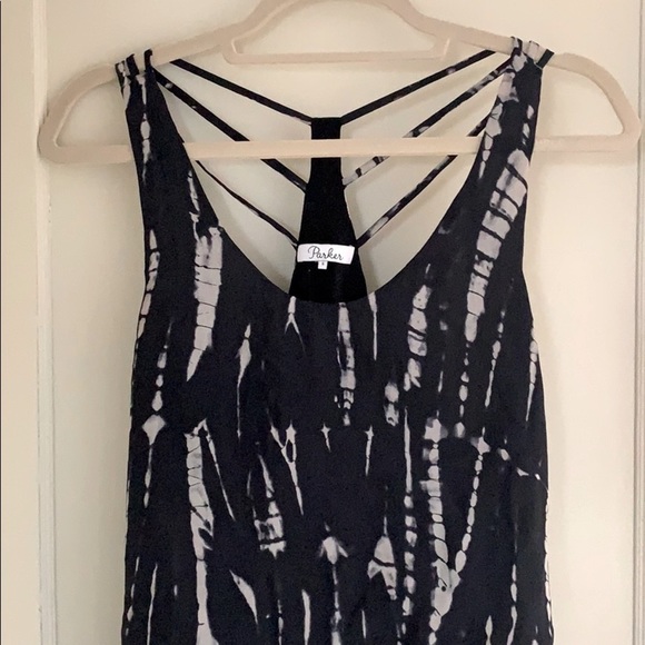 Black and White Parker Tank Top size S - Picture 3 of 5